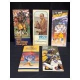 San Diego Chargers Media Guide Collection