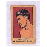 1926 W512 Gene Tunney Strip Card