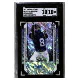 2021 Leaf Metal Elijah Moore Black Marble Card