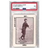 1913 National Game Clark Griffith Card PSA 7
