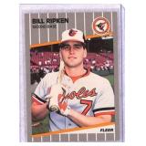 1989 Fleer Bill Ripken F Face Error Card