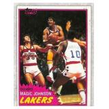 1981 Topps Magic Johnson Hi Grade