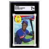 1985 Topps Darryl Strawberry #27B SGC 7