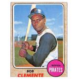 1968 Topps Roberto Clemente Baseball Card