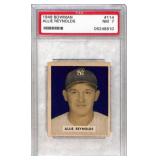 1949 Bowman Allie Reynolds Baseball Card #114