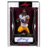 Leaf Metal James Harrison Autographed Card