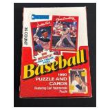 1990 Donruss Baseball Cards Box