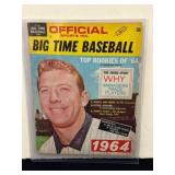 1964 Big Time Baseball Magazine Mantle Cover