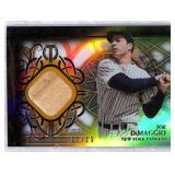 2015 Topps Tribute Joe DiMaggio Relic Card