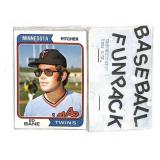 1974 Topps Sealed Baseball Fun Pack