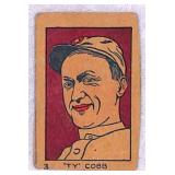 1926 W512 Ty Cobb Strip Card