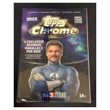 2025 Topps Chrome Marvel Blaster Box