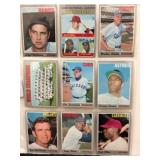 (9) 1970 Topps Baseball Cards ï¿½ Stars/HOF