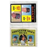 Two 1970s Rookie Baseball Cards