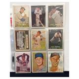 (36) 1957 Topps Baseball Cards Low Grade