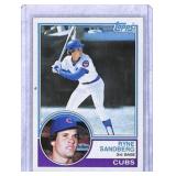 1983 Topps Ryne Sandberg Rookie Card