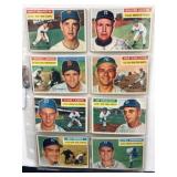 (16) 1956 Topps Baseball Cards