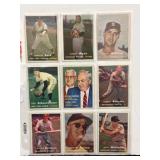 (9) 1957 Topps Baseball HOF