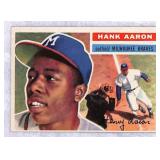 1956 Topps Hank Aaron Baseball Card #31