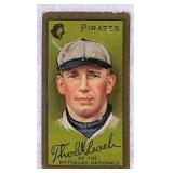 1911 T205 Gold Border Thomas Leach Card
