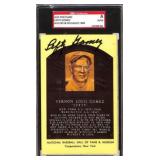Lefty Gomez Signed Hall of Fame Postcard