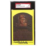 Carl Hubbell SIgned HOF Postcard