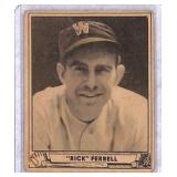 1940 Play Ball Rick Ferrell Baseball Card