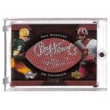 2007 Upper Deck Pigskin Dual Sigs Card