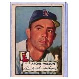 1952 Topps Archie Wilson Baseball Card #327