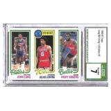 1980-81 Topps Basketball Card #49, Graded CSG 7