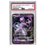 2017 Pokï¿½mon Sun & Moon Mewtwo GX Card
