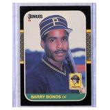 1987 Donruss Barry Bonds Rookie Card
