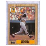 1987 Topps Barry Bonds Rookie Card #320