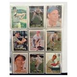 (45) 1957 Topps Baseball Cards Low Grade