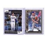 (2)2024 Topps Shohei Ohtani Baseball Cards