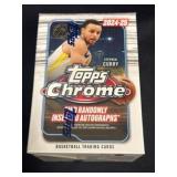 2024-25 Topps Chrome Basketball Card Box