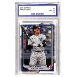 2024 Bowman Aaron Judge Baseball Card, BMG 10