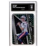 2022 Mosaic Mac Jones Green Prizm Card