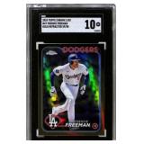 2024 Topps Chrome Freddie Freeman SGC 10