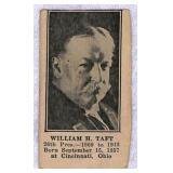 1925 W590 William Taft Strip Card