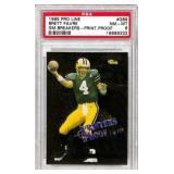 1995 Pro Line Brett Favre Print Proof PSA 8