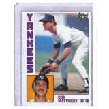 1984 Topps Don Mattingly Rookie Card