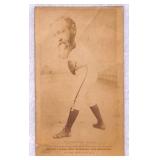 1880s Honest Long Cut Benjamin Harrison Card