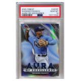 2022 Topps Finest Wander Franco PSA 10