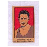 1926 W512 Pancho Villa Strip Card