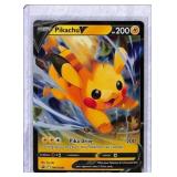 Pokemon Pikachu V Promo Card SWSH285