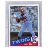 1985 Topps Kirby Puckett Rookie Card #536