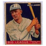 1933 Goudey Travis Jackson Baseball Card #102