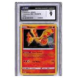 CGC 9 Mint Moltres Pokï¿½mon GO Holo (2022)