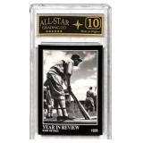 1992 Babe Ruth ï¿½Year In Reviewï¿½ Card (Graded 10)